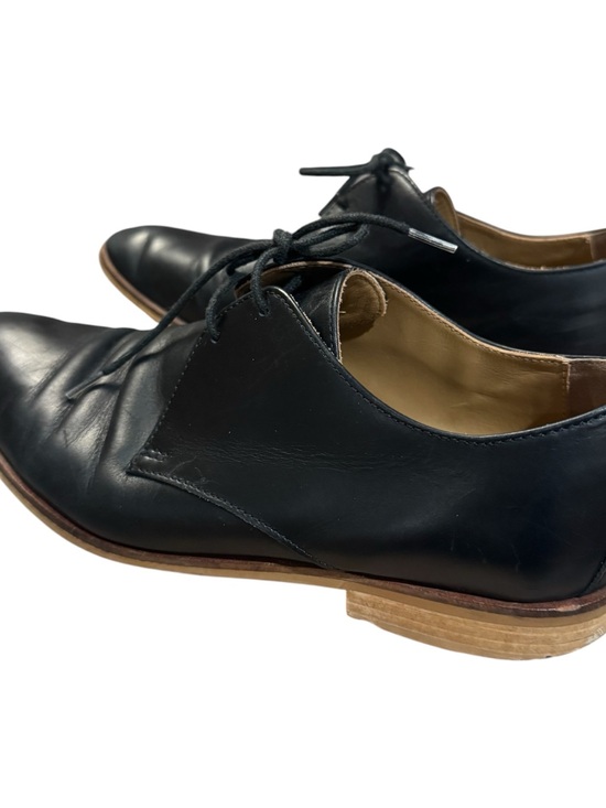Everlane women’s the modern Oxford black leather made in Italy size 8.5